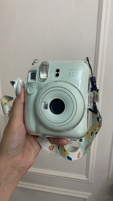 Фотоаппараты: Фотоаппарат моментальной печати Fujifilm Instax Mini 12 в нежном