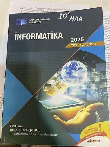 array informatika test toplusu pdf: İnformatika 10-cu sinif — 1
