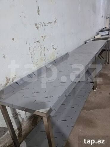 Nerjaveykalar: Paslanmayan poladdan iş masaları və stollar - Material: AISI -da lalafo.az — 6 Nerjaveykalar: Paslanmayan poladdan iş masaları və stollar - Material: AISI — 6