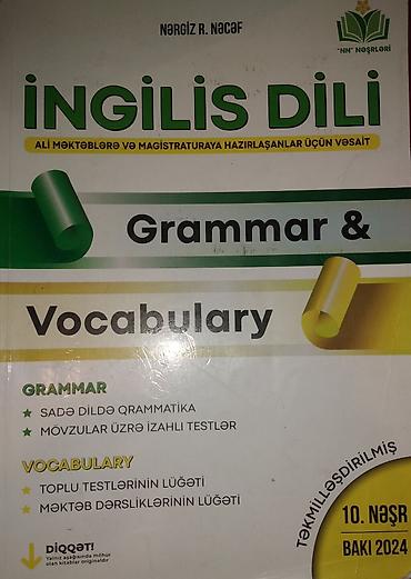 Məhsul: “İngilis Dili – Grammar & Vocabulary” hazırlıq vəsaiti