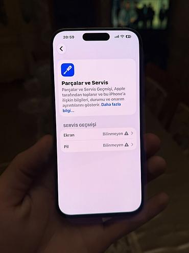 ekran iphone: IPhone 15 Pro, 128 GB, White Titanium, Face ID — 6