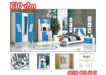 Uşaq və gənc otağı üçün dəstlər: Oğlan və qız üçün, Yeni, Təknəfərlik çarpayı, Dolab, Tumba -da lalafo.az — 4 Uşaq və gənc otağı üçün dəstlər: Oğlan və qız üçün, Yeni, Təknəfərlik çarpayı, Dolab, Tumba — 4