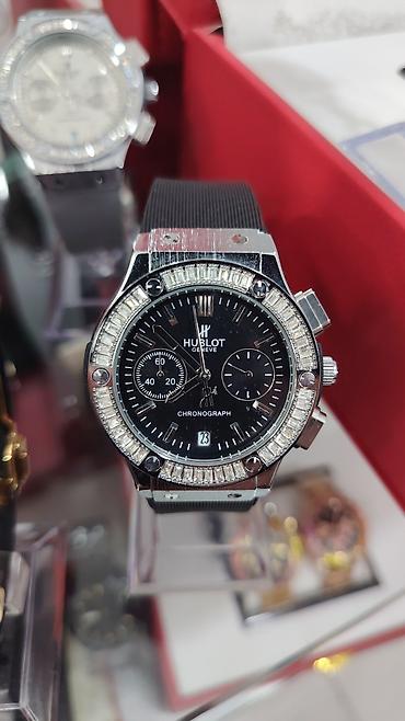 Aksesuarlar: Hublot Geneve Chronograph kişi qol saatı - Korpus: paslanmayan polad — 3
