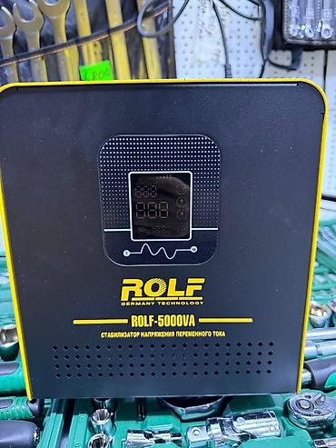 стабилизатор 5000: Стабилизатор напряжения переменного тока ROLF-5000VA - Модель — 1