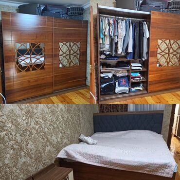 голландская мебель: TehiTaxt dolab. matras ile bir yerde. tecili evden