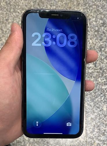 айфон 11 запчасти: IPhone 11, Б/у, 128 ГБ, Черный, Чехол, 100 % — 1
