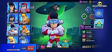 6600 nokia: Brawl Stars hesabı – yüksək səviyyəli döyüşçülər və nadir kostyumlar — 9
