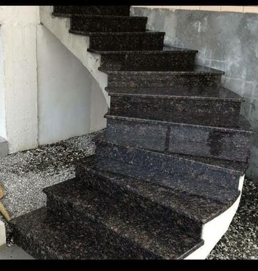 Mərmər: Qranit və mərmər pilləkən plitələri və lövhələri - Material: yüksək — 3