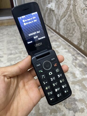 сколько стоит сенсорный телефон раскладушка: Inoi 247B, Б/у, цвет - Красный, 2 SIM
