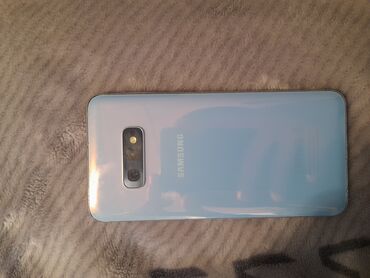 samsung galaxy s10e qiymeti: Samsung Galaxy S10e, 128 GB, rəng - Mavi, Zəmanət, Barmaq izi, İki sim kartlı