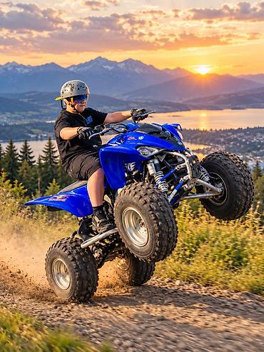 Квадроциклы: Квадроцикл Yamaha, Бензин, 350 куб. см, Взрослый — 1