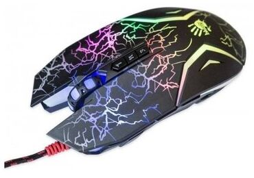 компьютерные мыши piko: Мышь игровая Bloody N50 Light Strike Neon, Optical 4000CPI