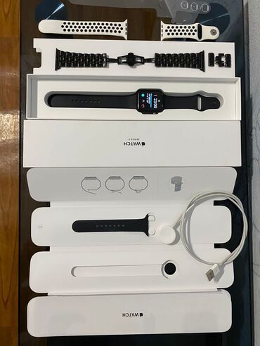 apple watch 4 44 купить: Apple Watch 3. полный комплект состояние отличная