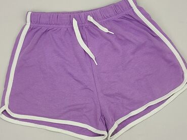 brazowe spodnie z wysokim stanem: Shorts, H&M, 16 years, 170, condition - Good