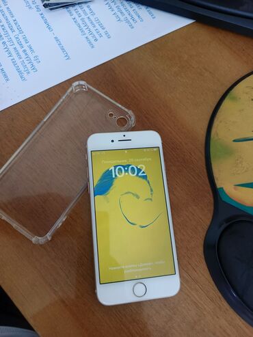 поко f6 про цена бишкек: IPhone 8, Колдонулган, 64 ГБ, Алтын, Каптама, 100 %