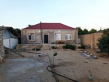 3 otaqlı evlər satış: Həyət evi satılır - 1 mərtəbəli, manqal damlı (qırmızı metal kirəmit) — 1