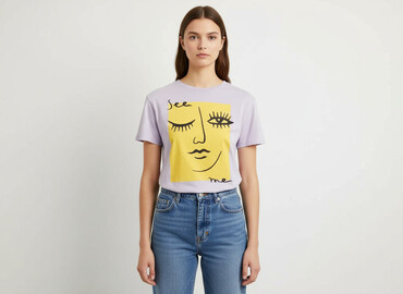 bluzy z smiesznymi napisami: Sinsay, Футболка жіноча, розмір XS