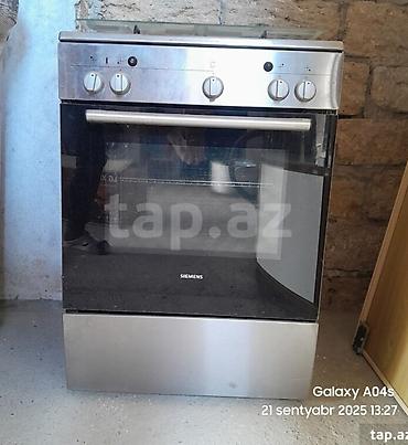 Техника и электроника: Siemens qaz-elektrik kombi plitə və soba - Brend: Siemens - Korpus — 5