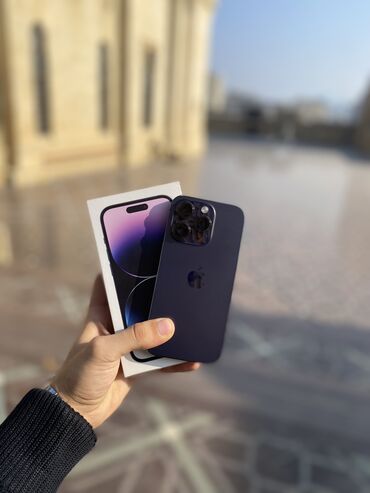 Apple iPhone: IPhone 14 Pro, 128 GB, Deep Purple, Face ID — 9