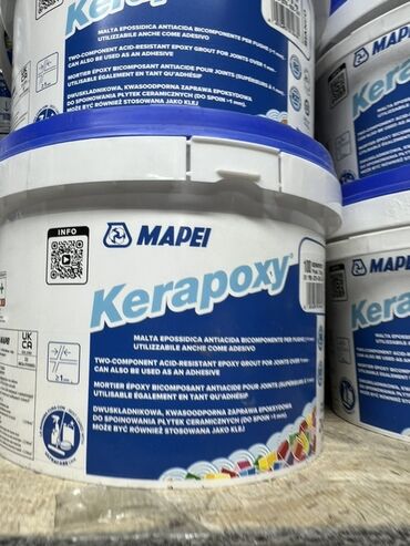 клей для керамогранита: Двухкомпонентная кислотостойкая эпоксидная затирка Mapei Kerapoxy для