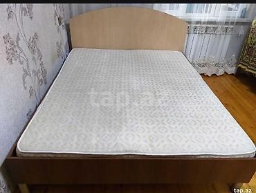 çarpayı satışı: İşlənmiş, İkinəfərlik çarpayı, Bazasız, Matras ilə, Siyirməsiz — 3