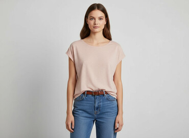dopasowane bluzki: H&M Basic, Жіноча блуза, розмір S