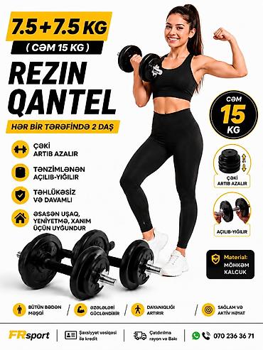 Rezin Qantellər, Çəki: 7 kq, Yeni