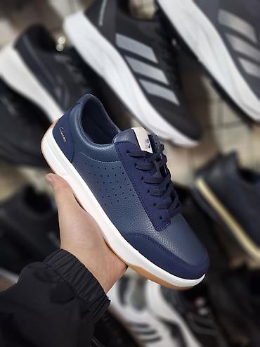 Мужские кроссовки, 40, 40.5, 41, Clarks, Новый, цвет - Синий, Бесплатная доставка, Платная доставка