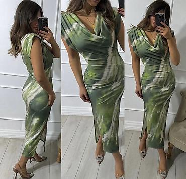 pheromone parfemi: Elegantna midi haljina s efektom tie-dye
1550
Din
S M L — 6