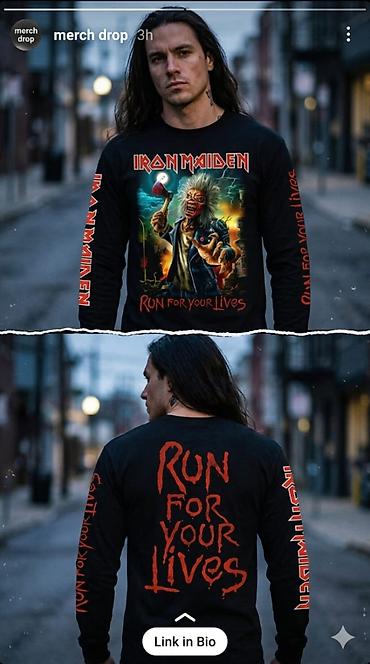boot: Футболки с принтами Iron Maiden (черные) Варианты дизайна: - — 2