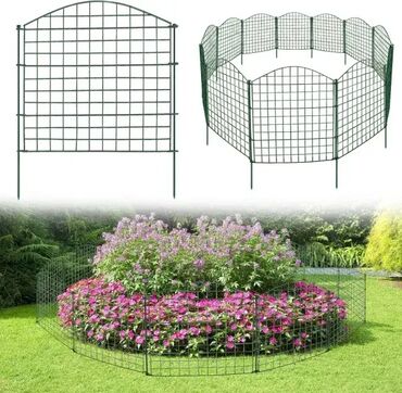 Oprema za kućne ljubimce: Komplet od 5 elemenata ograde; Dimenzije: V x Š = 78 x 77 cm; Potpuno — 9