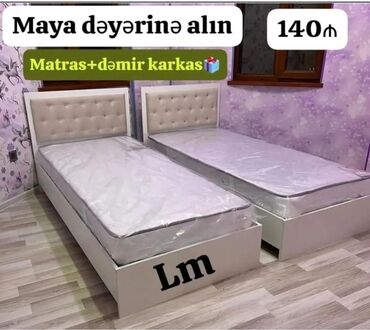 tek yataq mebeli: Односпальная кровать, Без подьемного механизма, Бесплатный матрас, Без выдвижных ящиков