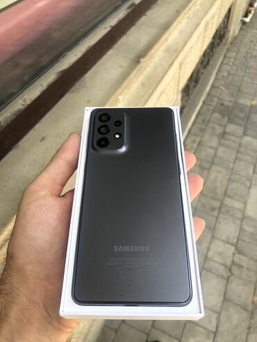 сенсорный экран на телефон fly: Samsung Galaxy A73, 128 GB, rəng - Gümüşü, Face ID