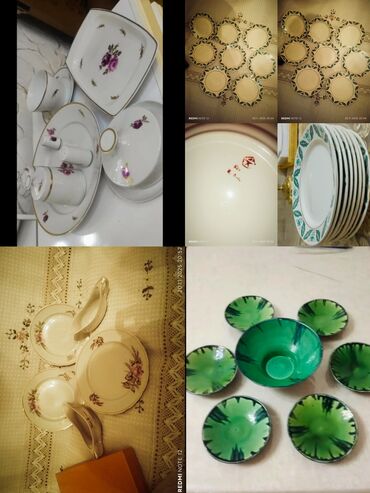Digər dəstlər və servizlər: Məişət qabları dəsti Tərkib: - 1 ədəd böyük porselen boşqab – Thun — 11