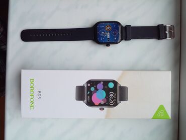 smart saat adapter: Yeni, Smart saat, Borofone, Kamera, rəng - Qara