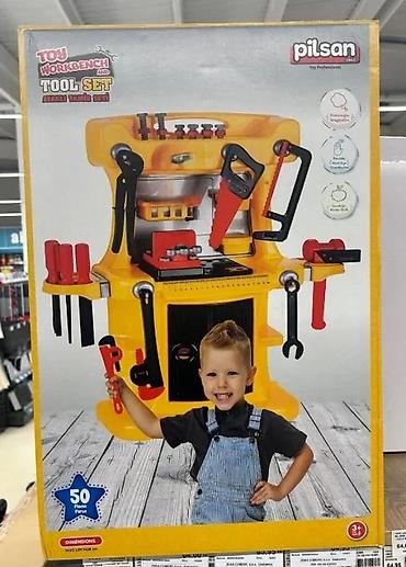 Dečije radionice i alati: Pilsan Toy Workbench and Tool Set – dečja radionica sa alatima (50 — 2