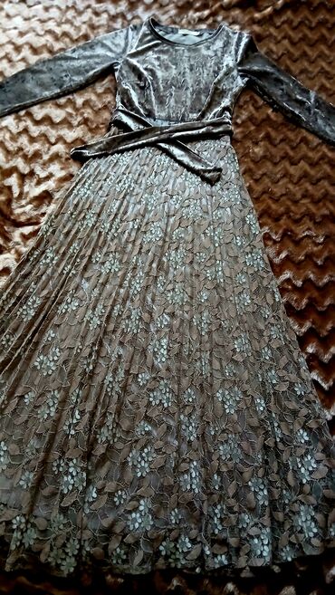 Вечерние платья: Вечернее платье, Пышное, Длинная модель, С рукавами, S — 6