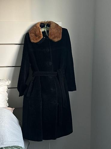 Шубы: Шуба, Альпака, Длинная модель, Италия, S, M — 8