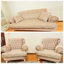 Qonaq otağı dəstləri: İşlənmiş, Künc divan, 2 kreslo