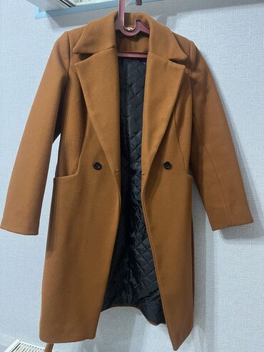 женские длинные пальто: Пальто M (EU 38), цвет - Коричневый