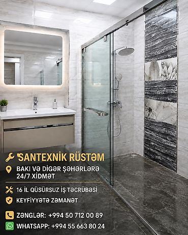 Su təchizatı: Santexnik Rüstəm Bakıda və digər şəhərlərdə, istənilən çətinlikdə — 7