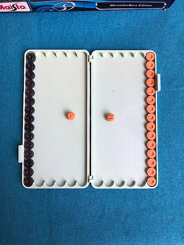 Digər əntiq əşyalar: Antik sovet istesali nard 25*13 sm mini ideal vezyyetde kolleksiya — 9