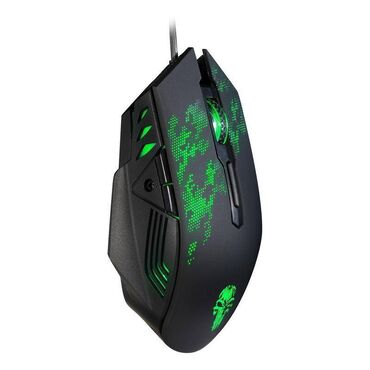 геймерский компьютер: Геймерская мышь со стильным дизайном и атмосферной RGB подсветкой