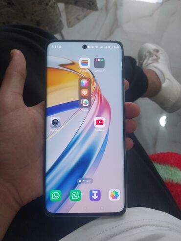 Honor X9b, 8 GB, rəng - Narıncı, Düyməli, Barmaq izi, Face ID