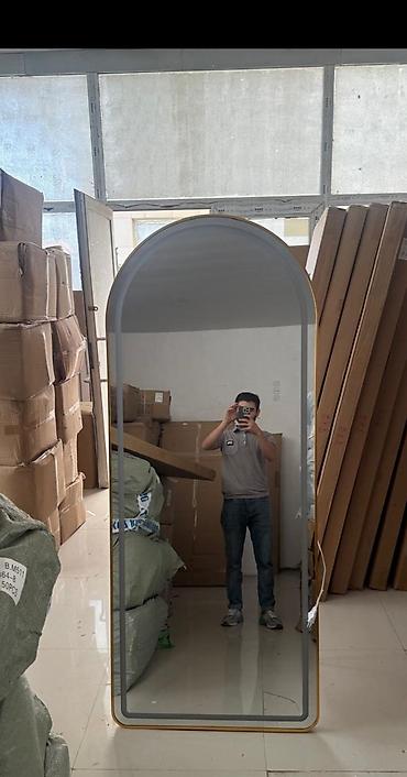 2 ci el guzgu: Güzgü Döşəmə üstü, Dekorativ, Arxa işıqlı — 9