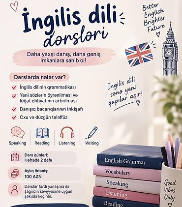 Xarici dil kursu, İngilis dili