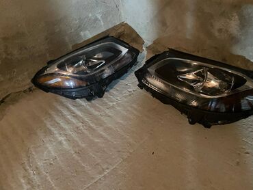 Faralar: Komplekt, Yaxın və uzaq vuran işıqlar Mercedes-Benz, 2018 il, Orijinal, ABŞ, İşlənmiş