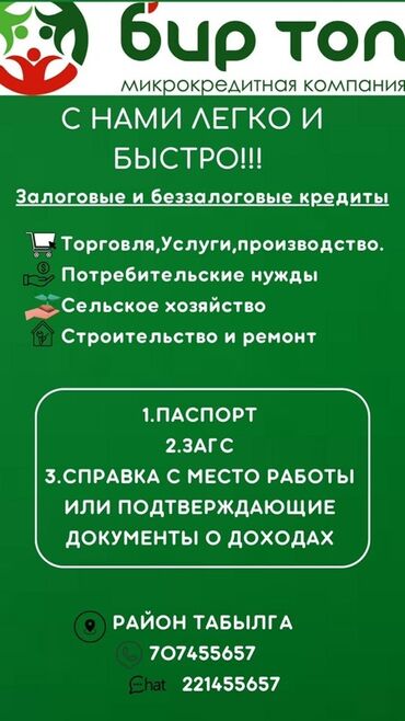 взять кредит с плохой кредитной историей и просрочками бишкек: Компания | Кредит, Займ | Без залога