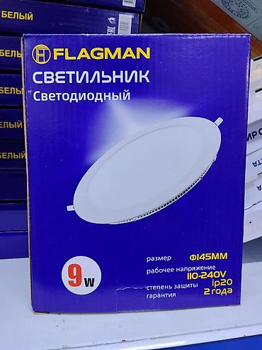 Светильник светодиодный FLAGMAN, встраиваемый круглый