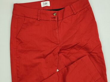 Women: Material trousers for women, size L (EU 40)